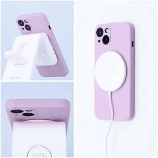 Etui SILICONE MAG COVER kompatybilny z MagSafe do iPhone 16 Pro różowy