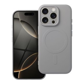 Etui SILICONE MAG COVER kompatybilny z MagSafe do iPhone 16 Pro tytanowy