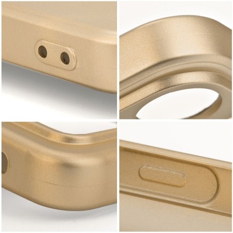 Etui METALLIC do iPhone 14 Pro złoty