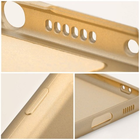 Etui METALLIC do iPhone 14 Pro złoty