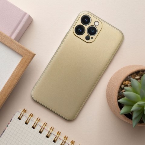 Etui METALLIC do iPhone 14 Pro złoty