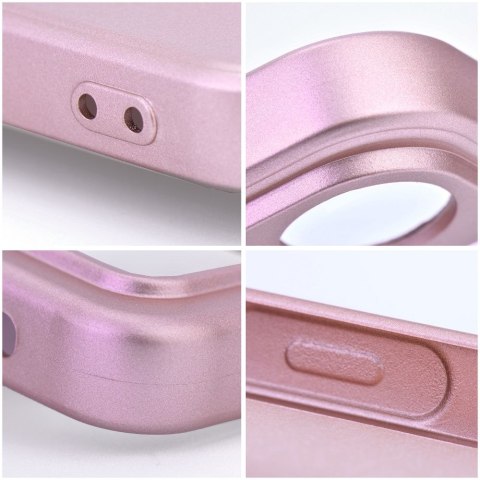 Etui METALLIC do iPhone 14 różowy