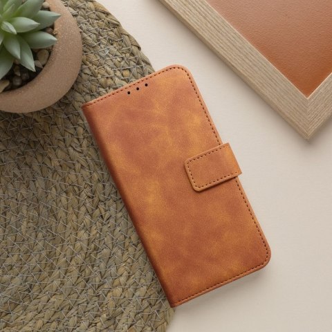 Etui TENDER Book do iPhone 13 brązowy