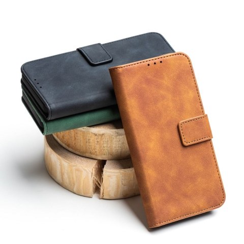 Etui TENDER Book do iPhone 13 brązowy