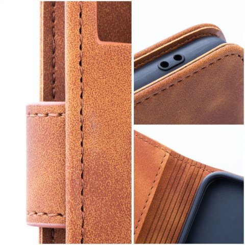 Etui TENDER Book do iPhone 13 brązowy