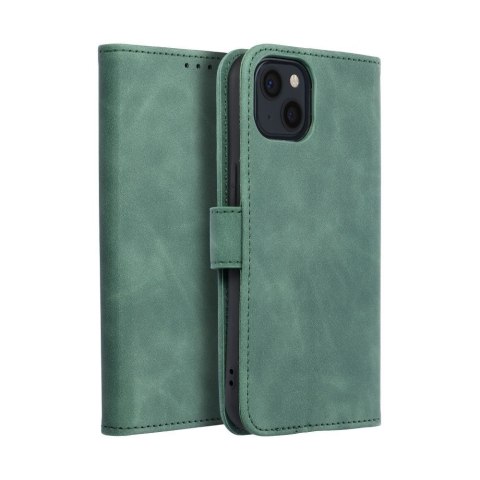 Etui TENDER Book do iPhone 13 zielony