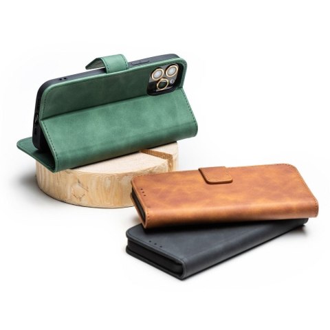 Etui TENDER Book do iPhone 13 zielony