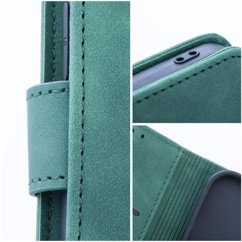 Etui TENDER Book do iPhone 13 zielony