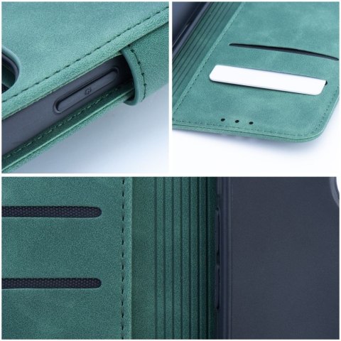 Etui TENDER Book do iPhone 13 zielony