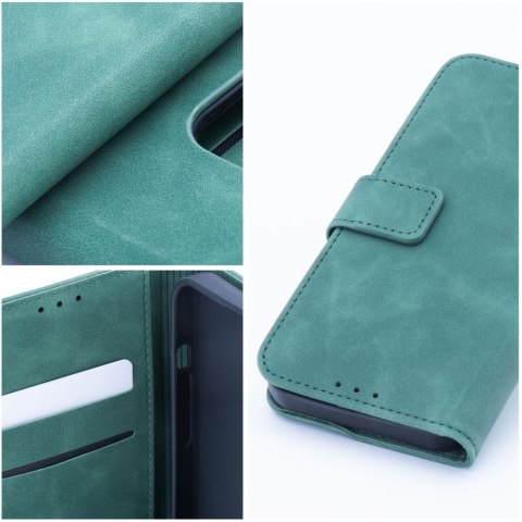 Etui TENDER Book do iPhone 13 zielony