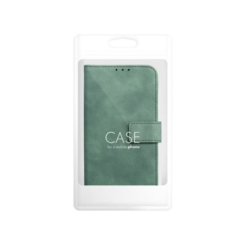 Etui TENDER Book do iPhone 13 zielony