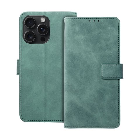 Etui TENDER Book do iPhone 15 Pro Max zielony