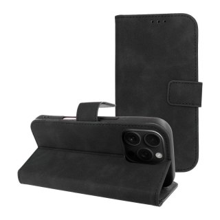 Etui TENDER Book do iPhone 16 Pro czarny