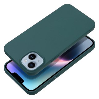 Etui MATT do iPhone 11 ciemnozielony