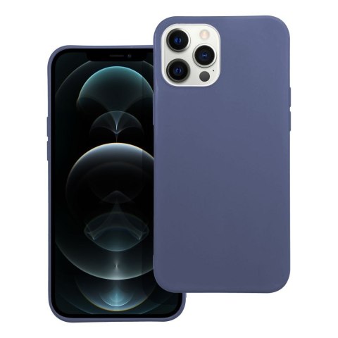 Etui MATT do iPhone 12 Pro Max niebieski