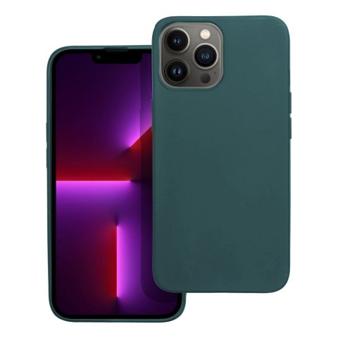 Etui MATT do iPhone 13 Pro Max ciemnozielony