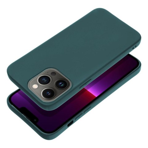 Etui MATT do iPhone 13 Pro ciemnozielony
