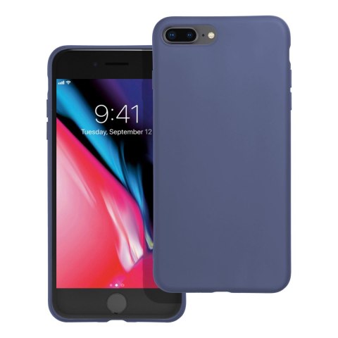 Etui MATT do iPhone 7 Plus / 8 Plus niebieski