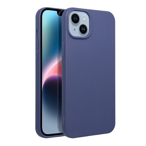 Etui MATT do iPhone XR niebieski