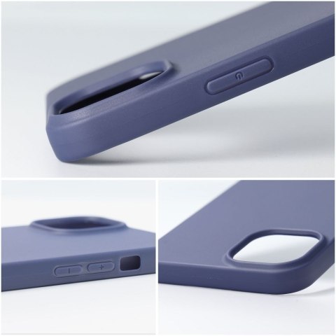 Etui MATT do iPhone XR niebieski
