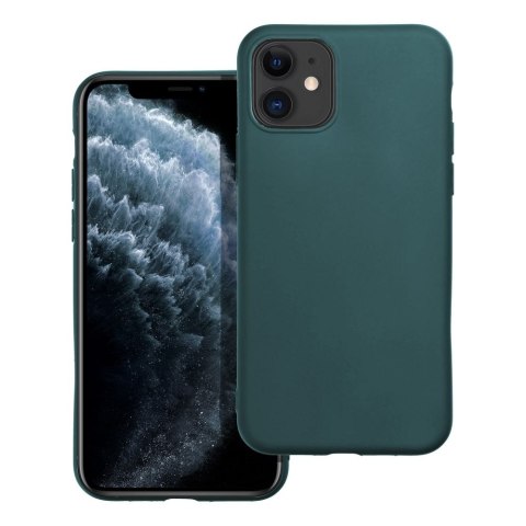 Etui MATT do iPhone XS Max ciemnozielony