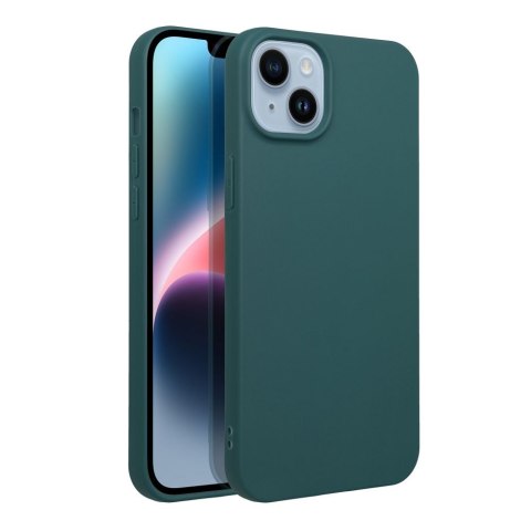 Etui MATT do iPhone X / XS ciemnozielony