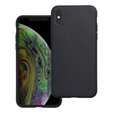 Etui MATT do iPhone X / XS czarny