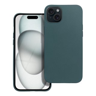 Etui MATT do iPhone 15 ciemnozielony