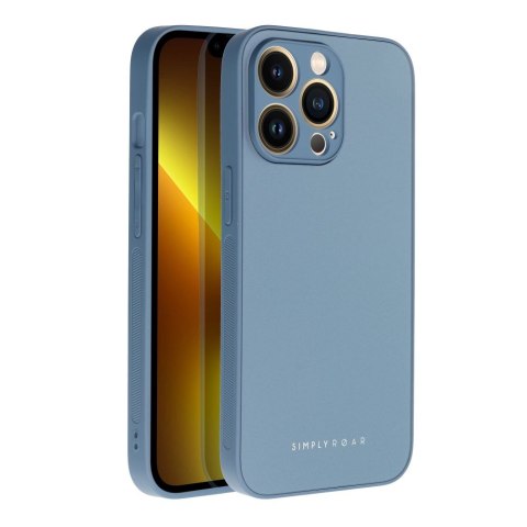 ROAR Etui MATTE GLASS do iPhone 11 Pro niebieski