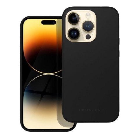 ROAR Etui MATTE GLASS do iPhone 14 Plus czarny