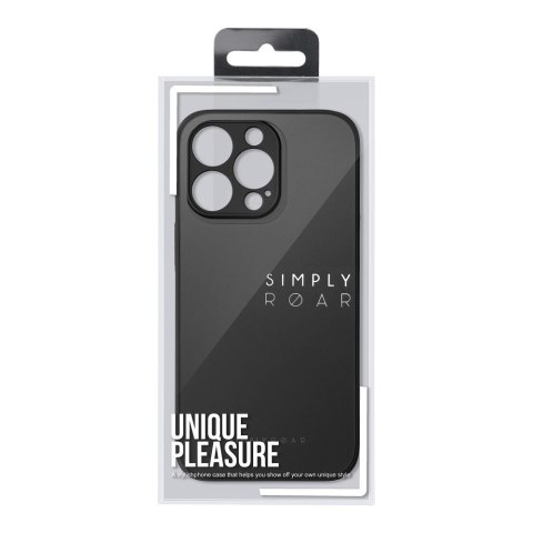 ROAR Etui MATTE GLASS do iPhone 14 Plus czarny