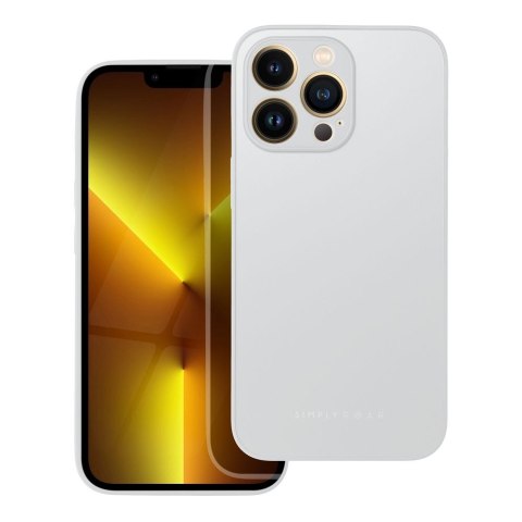 ROAR Etui MATTE GLASS do iPhone XR stalowy