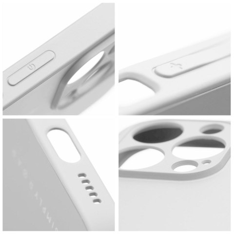 ROAR Etui MATTE GLASS do iPhone XR stalowy