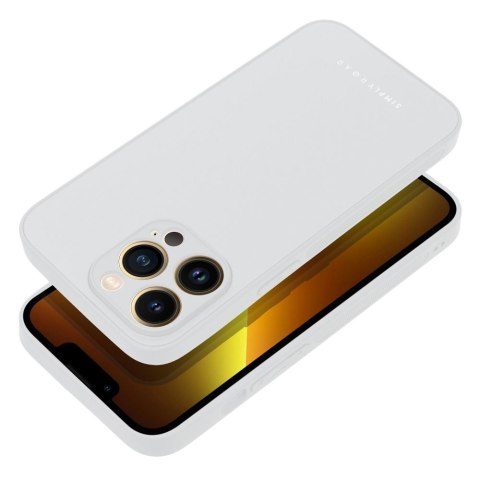 ROAR Etui MATTE GLASS do iPhone XS stalowy