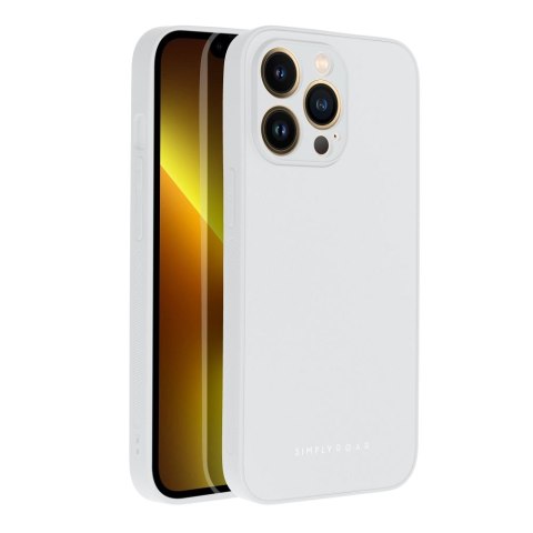 ROAR Etui MATTE GLASS do iPhone XS stalowy