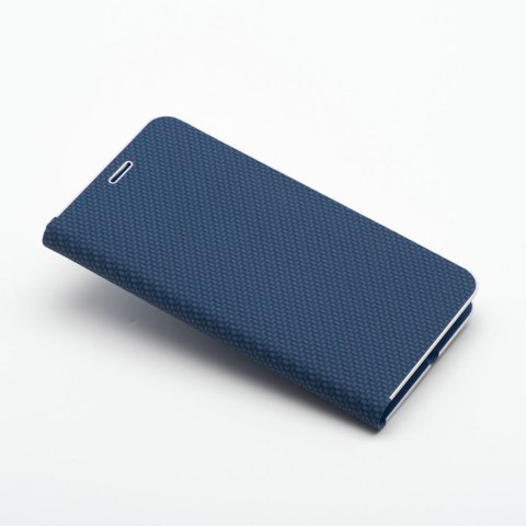 Etui LUNA Book Carbon do iPhone 11 niebieski