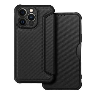 Etui RAZOR Book do iPhone 13 Pro czarny