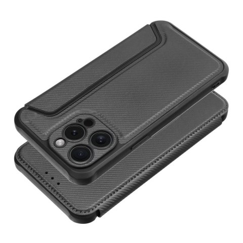 Etui RAZOR Book do iPhone 15 Pro Max czarny