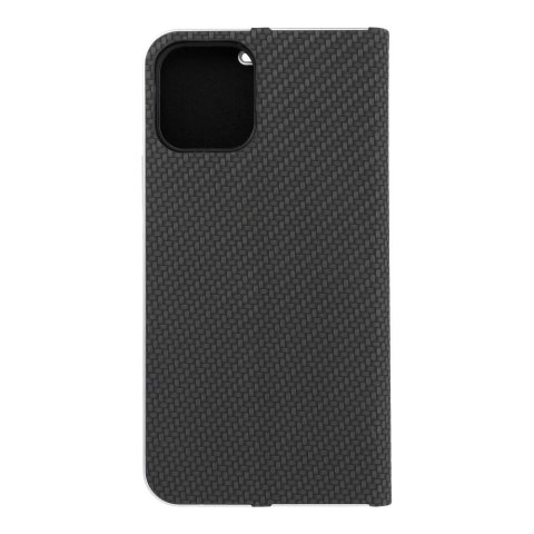 Kabura LUNA Book Carbon do IPHONE 12 / 12 Pro czarny