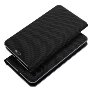 Etui LUNA Book Carbon do iPhone 16 Pro czarny