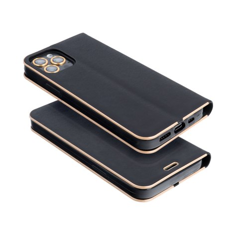 Etui LUNA Book Gold do iPhone 14 Pro czarny
