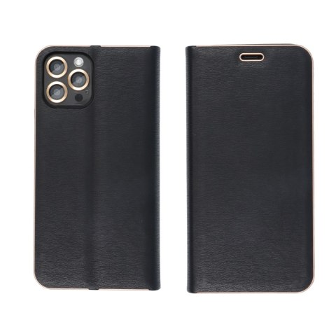 Etui LUNA Book Gold do iPhone 14 Pro czarny