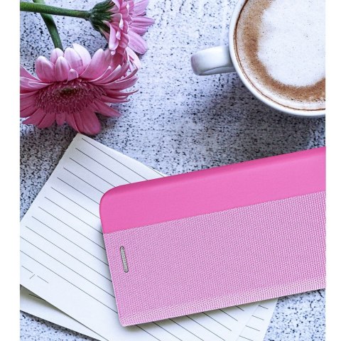Etui SENSITIVE Book do iPhone 16e (SE 4 2025) różowy