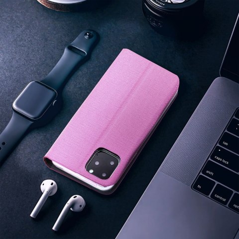 Etui SENSITIVE Book do iPhone 16e (SE 4 2025) różowy