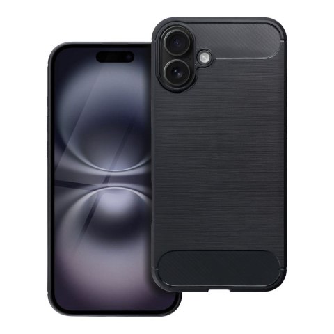 Etui CARBON do iPhone 16 Plus czarny