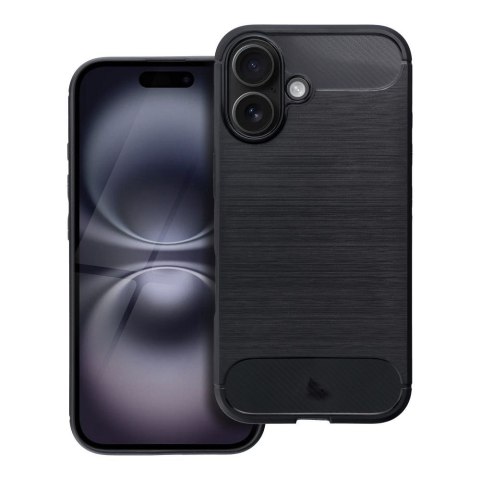 Etui CARBON do iPhone 16 czarny