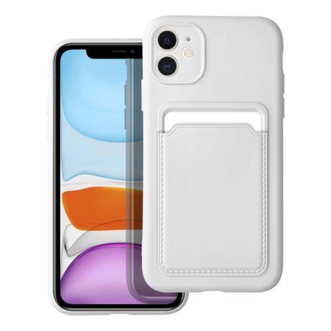 Etui CARD CASE do iPhone 11 biały