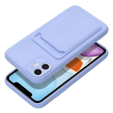 Etui CARD CASE do iPhone 11 fioletowy