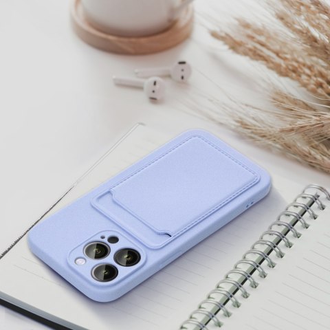 Etui CARD CASE do iPhone 11 fioletowy