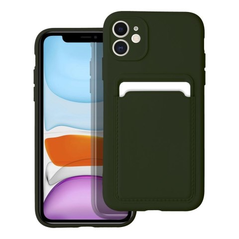 Etui CARD CASE do iPhone 11 zielony